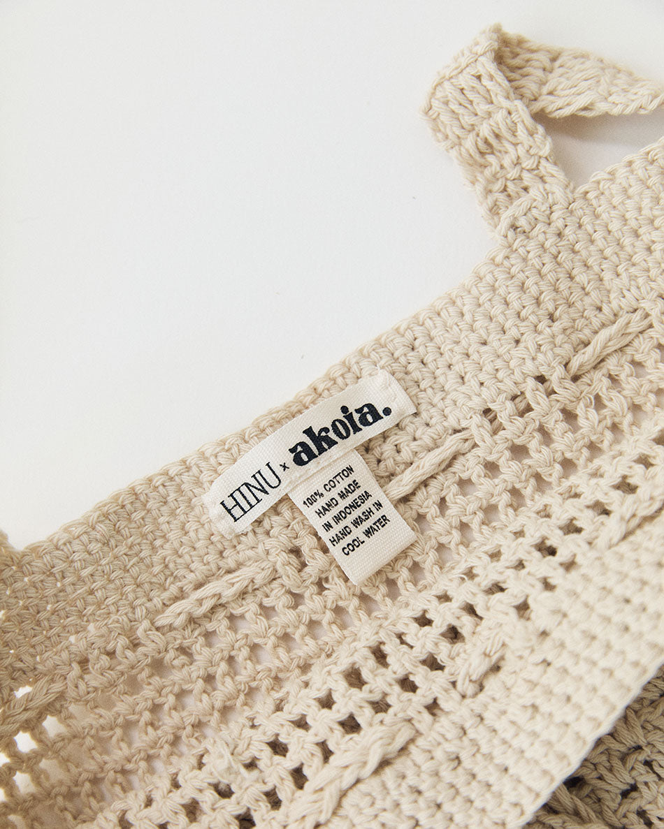 COCONUT CROCHET BAG by