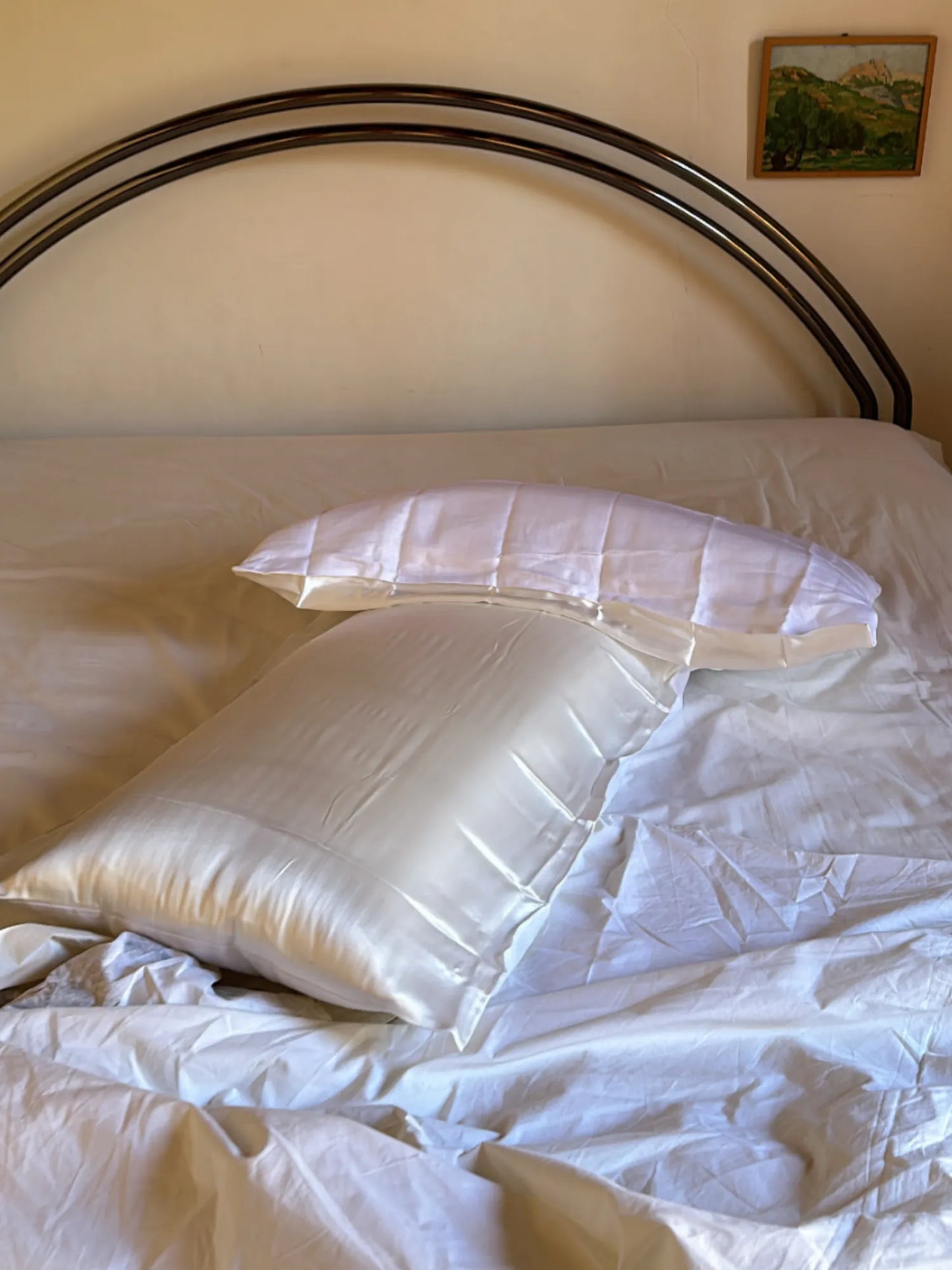 Ivory Hair Protect Pillowcase